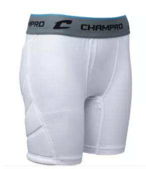 Champro Womens Windmill Sliding Short White M