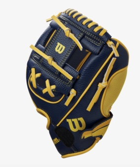 Wilson A200 2024 Beeball Glove EZ-Catch 10'' Savannah Bananas
