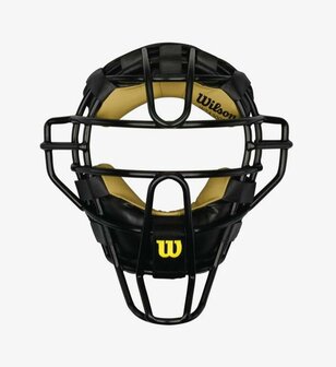 Wilson Dyna-Lite Umpire Steel  Facemask With PU/Leather Pads