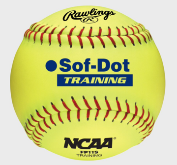 Rawlings 11&quot; Soft Poly-Core Fastpitch Training Ball