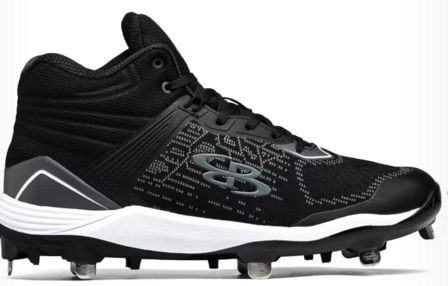Boombah Mens Viper Pureknit Status Metal Cleat Mid