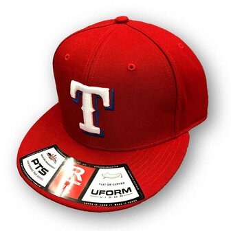 Tex Town Tigers FlexFit Cap Rood