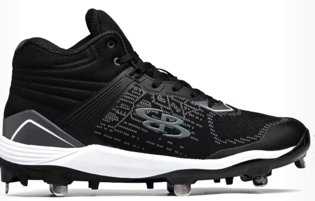 Boombah Mens Viper Pureknit Status Metal Cleat Mid