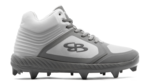 Boombah Ballistic Molded Mid Men's White 11