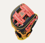 Wilson A200 2026 Beeball Glove EZ-Catch 10'' Firefighters RHT
