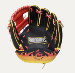 Wilson A200 2026 Beeball Glove EZ-Catch 10'' Firefighters RHT