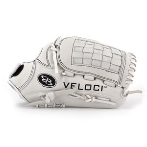 Boombah Veloci GR Fastpitch Glove with B7 Basket-web 2.0 White