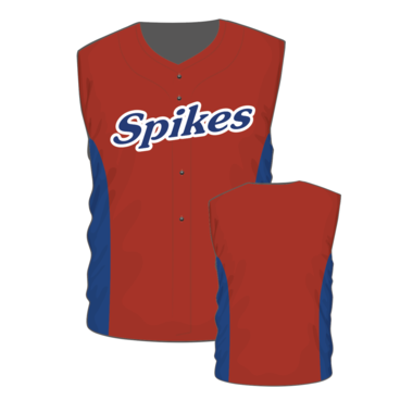 Spikes Full Button Jersey
