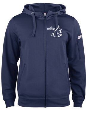 KNBSB Hooded Zip Sweater Navy Blue