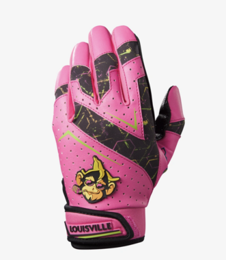 Louisville Slugger Party Animals Youth Genuine V2 Batting Gloves